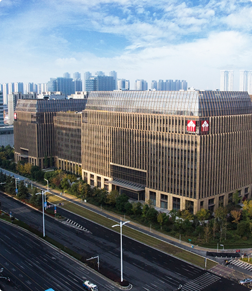 Aerial view of one of Huatai Securities headquarters.